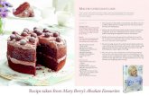 RECIPE CARD-Malted Chocolate Cake