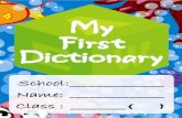 My First Dictionary 2008