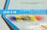 Catalog Documente Normative in Constructii 2015