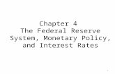 Chapter 4 Central Banks' Objectives; Structure of the Fed