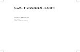 Mb Manual Ga-f2a88x-d3h e