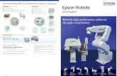 Epson Industrial Robots Overview