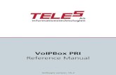 TELES VoipBox PRI 16.2 ReferenceManual 001
