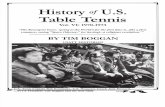 History of U.S. Table Tennis - Vol. VI: 1970-1973