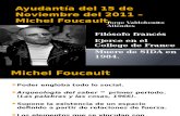 Ayudantía Del 15 de Noviembre Del 2011 - Foucault