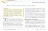 Air Embolism Related Infusion