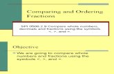 Comparing and Ordering Fractions.ppt
