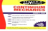 Schaums Outline of Continuum Mechanics1