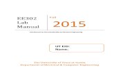 EE302 Lab Manual Fall 2015