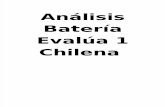 Analisis Bateria EVALUA-1 Chilena
