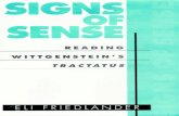 Friedlander, 2001 - Signs of Sense Reading Wittgenstein's Tractatus