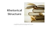 Session 6 Rhetorical Structure