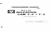 Mazak t2 Programing manual