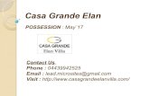 Call @ 04439942525 - Casa Grande Elan By Casa Grande - Villas / Row Houses - Thalambur, Chennai - Price, Review, Location.