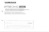 Yamaha RX8 manual