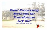 Field Processing Methods Fo Transformer Dry Out