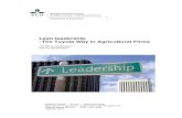 Lean Leadership -The Toyota Way in Agricultural Firms
