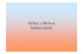 Driller’s Method Surface