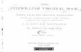 The Fitzwilliam Virginal Book Vol 1