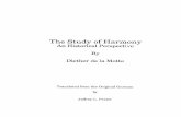 Motte.the Study of Harmony
