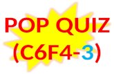 POP QUIZ C6F4-4