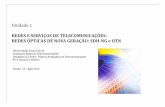 Unidade 1 - Redes e Serviços de Telecomunicações Ago_2014