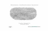 Biometric Authentication Systems