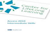 PDF 2010 Microsoft Access Intermediate Skills Manual