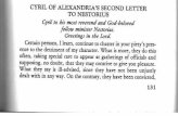 Cyril of Alexandria Second Letter to Nestorius P.131-134 Revised