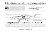 Avion Ultraligero Gere Sport (Planos)