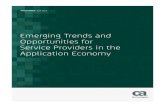 Emerging Trends and Opportunities for Service Providers in the Application Economy