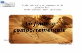 A-Emergence de La Finance Comportementale
