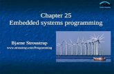 Chapter 25 Embedded systems programming Bjarne Stroustrup .