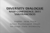 Stephen Jacob Price School Psychologist Intern San Diego State University.