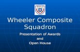 Wheeler Composite Squadron Presentation of Awards and Open House.