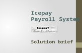 Icepay Payroll System Solution brief. Are You Automated? Ultimate Payroll Solution.