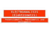 ELECTROANALISIS (Elektrometri) Potensiometri, Amperometri and Voltametri.