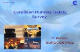 © 2002 EUROCONTROL 1 ‘ One Sky for Europe’ EUROCONTROL European Runway Safety Survey P. Wilson EUROCONTROL.