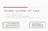 Stroke Systems of Care V.T. Doss, D.O. Stroke Medical Director, BMH-Memphis Assistant Professor, Neurology & Neurosurgery, UTHSC.