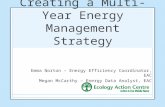 Creating a Multi-Year Energy Management Strategy Emma Norton – Energy Efficiency Coordinator, EAC Megan McCarthy – Energy Data Analyst, EAC.