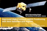 Improved High Precision GNSS Positioning with New Satellites and Signals Nick Talbot Research Fellow, Trimble Navigation Australia 2013 Surveying Expo.