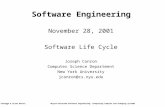 Bernd Bruegge & Allen Dutoit Object-Oriented Software Engineering: Conquering Complex and Changing Systems 1 Software Engineering November 28, 2001 Software.