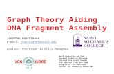 Graph Theory Aiding DNA Fragment Assembly Jonathan Kaptcianos e-mail: jkaptcianos@smcvt.edujkaptcianos@smcvt.edu advisor: Professor Jo Ellis-Monaghan Work.