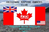 ORIGINAL RAPIDO OWNERS CLUB Proposed North American Adventure 201?