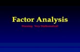 Factor Analysis Warning: Very Mathematical!. Motivating Example: McMaster’s Family Assessment Device Consider the McMaster’s Family Assessment Device.