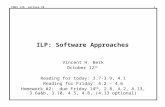 ENGS 116 Lecture 101 ILP: Software Approaches Vincent H. Berk October 12 th Reading for today: 3.7-3.9, 4.1 Reading for Friday: 4.2 – 4.6 Homework #2: