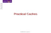 Practical Caches COMP25212 cache 3. Learning Objectives To understand: –Additional Control Bits in Cache Lines –Cache Line Size Tradeoffs –Separate I&D.