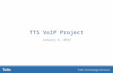 TTS VoIP Project January 6, 2015. Tufts Professor Amos Emerson Dolbear Invented the Telephone at Ballou Hall 1864:Dolbear invented a “talking machine”