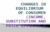 Income effect is the effect on the quantity demanded of the commodity due to the change in the income of the consumer while the prices of the other commodities.