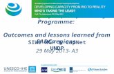 Water Integrity Capacity Building Programme: Outcomes and lessons learned from SADC regions SIWI WGF & CapNet UNDP 29 May 2013- A3.